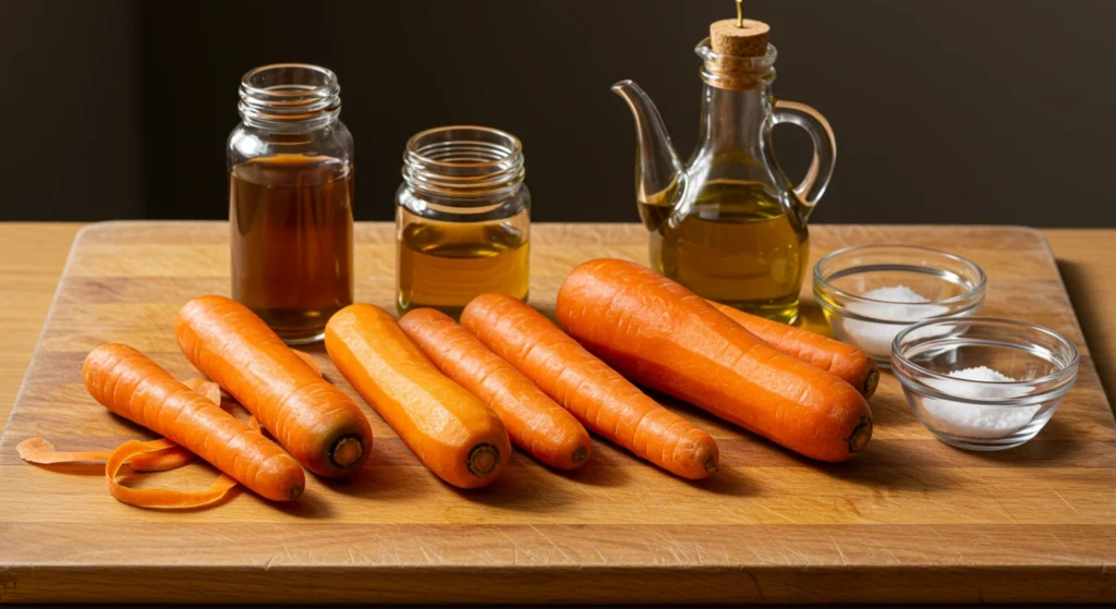 Raw Carrot Salad for Hormones 7 Raw carrot salad for hormones ingredients flat lay