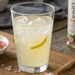 Japanese Mounjaro Recipe Free: Make It at Home with Simple Ingredients 4 Japanese Mounjaro drink with lemon and pink salt