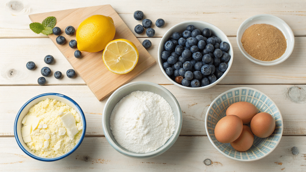 Sugar Free Lemon Blueberry Pudding Cake from Scratch – Easy & Moist 5 Sugar free lemon blueberry pudding cake from scratch