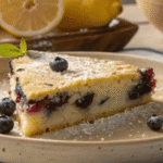 Sugar Free Lemon Blueberry Pudding Cake from Scratch – Easy & Moist 4 Sugar free lemon blueberry pudding cake from scratch