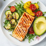 zepbound meal plan recipes 4 Zepbound meal plan with grilled salmon and veggies